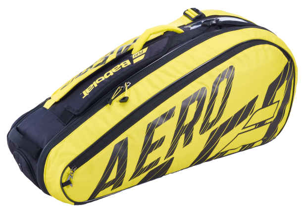 Babolat X6 Schläger Tasche Pure Aero gelb/schwarz